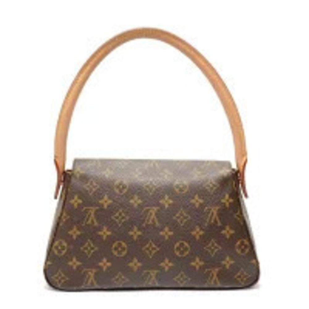 Louis Vuitton Bag Shoulder Brown Looping Monogram